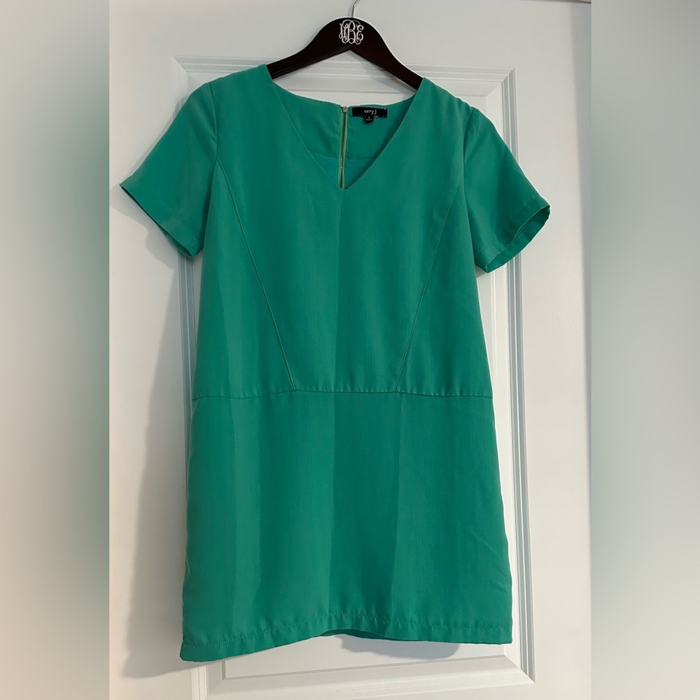 Green Shift Dress